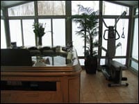 A beautiful sunroom for Anne-Marie’s family. A beautiful sunroom for Anne-Marie’s family.