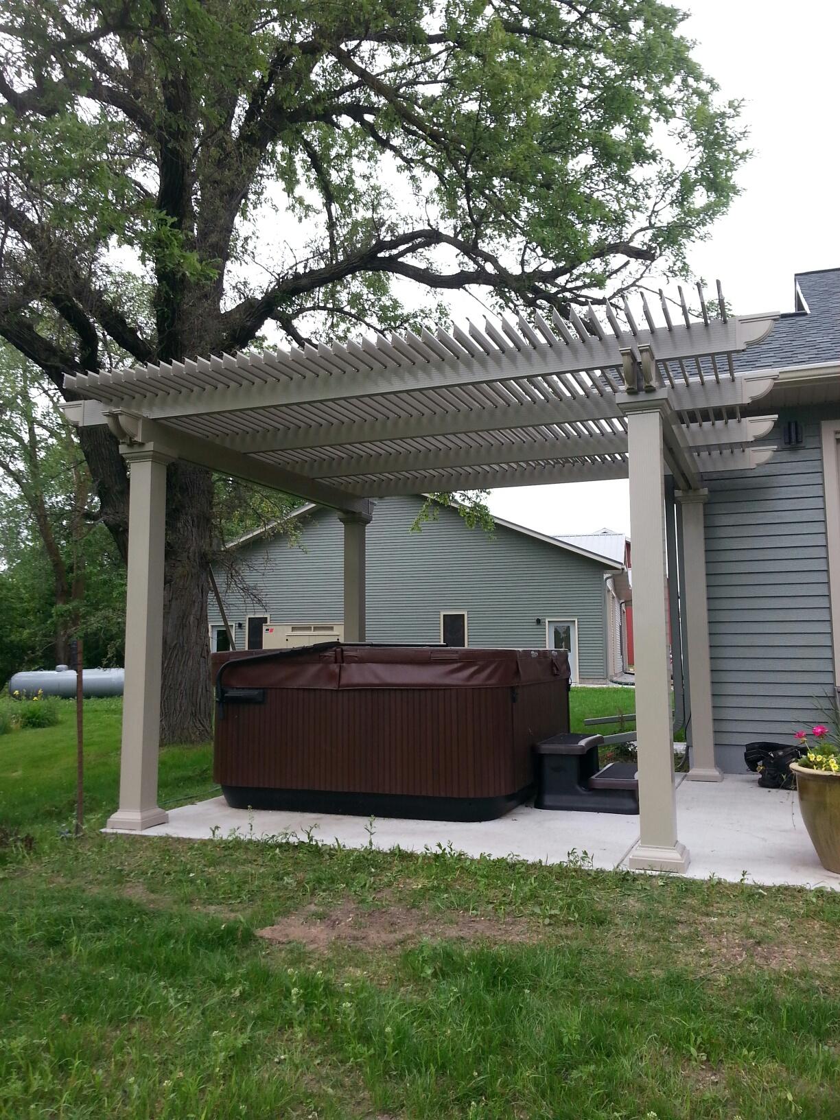 cabana covers patio on Adjustable Pergola Operable Temo Sunrooms